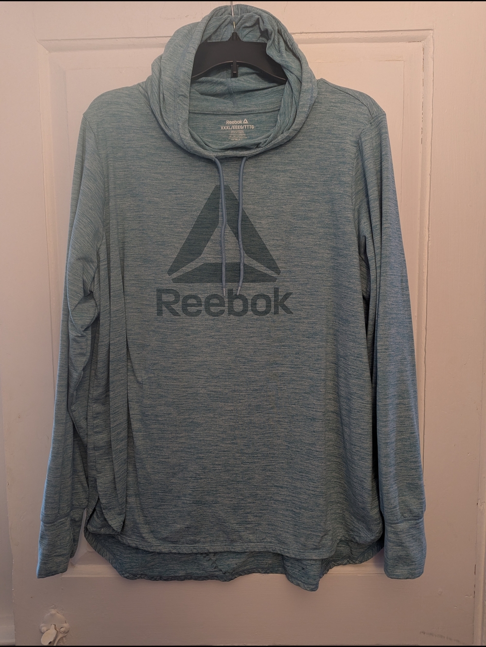 Reebok Women's Teal Pullover Hoodie